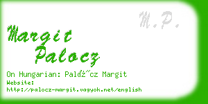 margit palocz business card